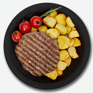 Бифштекс с картофелем зарумяненным 250г