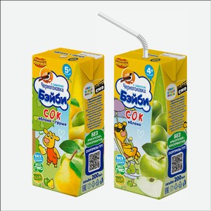 Сок ЧЕРНОГОЛОВКА БЭЙБИ в ассортименте 200 мл