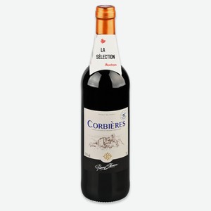Вино Pierre Chanau Corbieres красное сухое Франция, 0,75 л