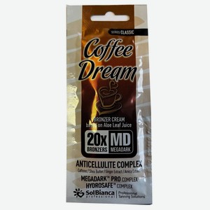Крем-автозагар SolBianca Coffee Dream 20х bronzers с кофеино