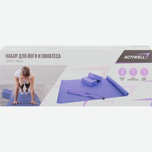 Набор для йоги и пилатеса ACTIWELL 4 предмета IR97621, Китай