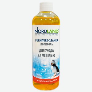 Полироль д/ухода за деревом Nordland с маслом апельсина 300м