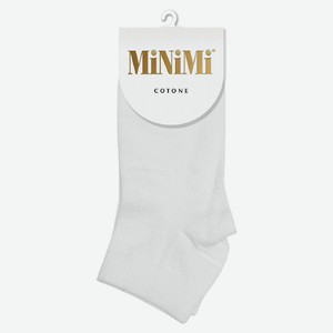 Носки женские Minimi COTONE 1201 белые, р. 39/41