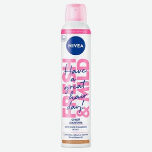 Сухой шампунь для светлых волос NIVEA с эффектом объема против жирного блеска Португалия, 200 мл