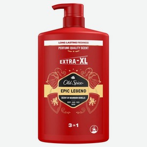 Гель для душа и шампунь Old Spice 3в1 Epic Legend, 1л, 1 л