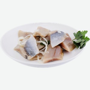 Салат ЛЕНТА FRESH Сельдь с луком, весовой