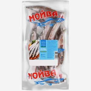 Мойва Дальневосточная замороженная WISH FISH неразделанная, 500г