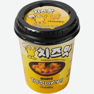 Рисовые палочки NORIS Топокки с сыром, 112г