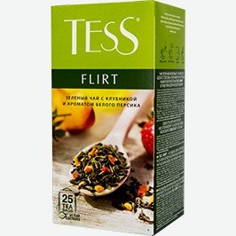 Чай Зелёный Тэсс Флирт, Флэйм, 25 Пак.
