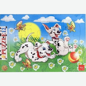 Пазлы Хатбер 12 элементов в рамке 20*30см