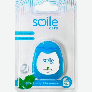 Нить для ухода за зубами Smile Care Е208 с ментолом