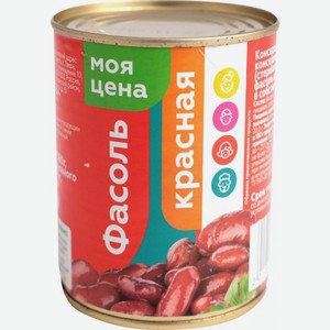 Фасоль Моя Цена Натуральная красная 360г