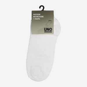 Белые мужские носки р.27 Uno
