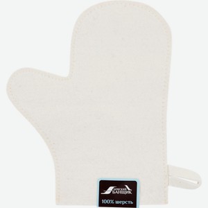 Рукавица НЕВСКИЙ БАНЩИК Классика, фетр белый  Б4502, Россия