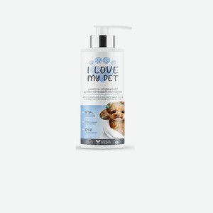 I LOVE MY PET Шампунь - кондиционер для кучерявошерстных собак, 250 мл