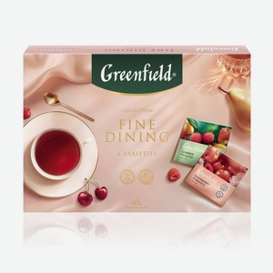 Набор чайный Greenfield Fine Dining 6 вкусов 30пак