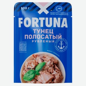 Тунец рубленый Fortuna в собственном соку Таиланд, 100 г