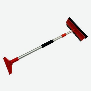 Щетка для уборки снега и льда с телескопической ручкой, 1 шт