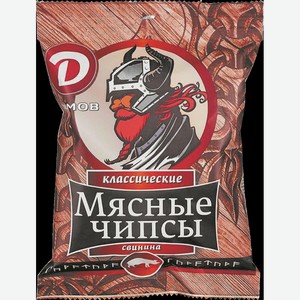 Чипсы Мясные Дымов Из Свинины Классические С/в 25г