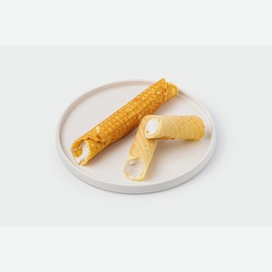 Трубочки вафельные с белковым кремом, 2 шт. 120 г