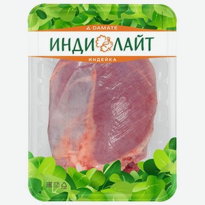 Бедро индейки ИндиЛайт без кожи на кости охлажденное, 1 кг